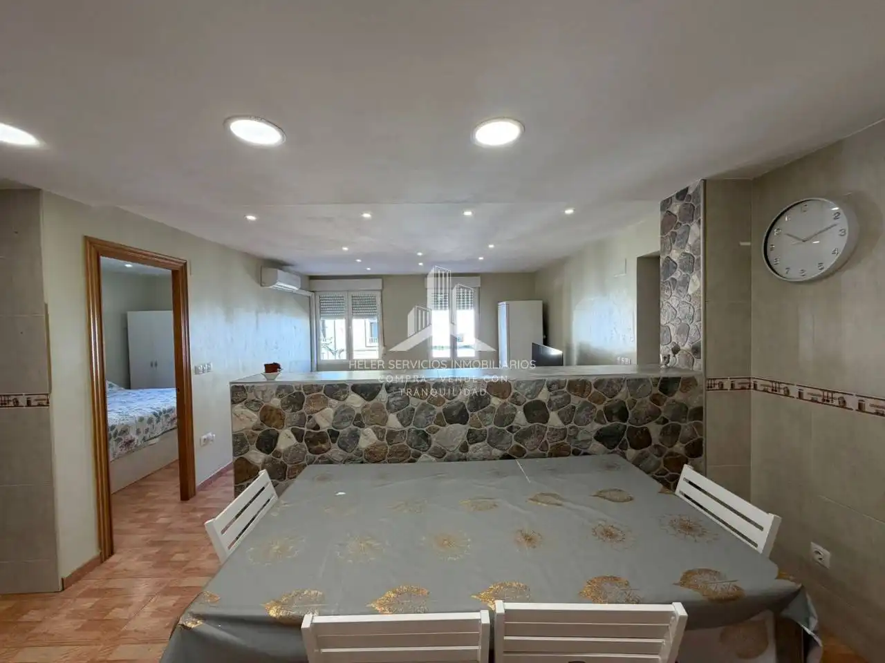 Cuina de Apartament en venda en Vila-real amb Parquet, Terrassa i Traster