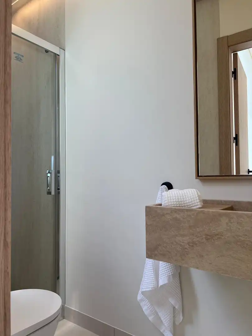 Bany de Casa adosada en venda en Estepona amb Aire condicionat, Calefacció i Terrassa