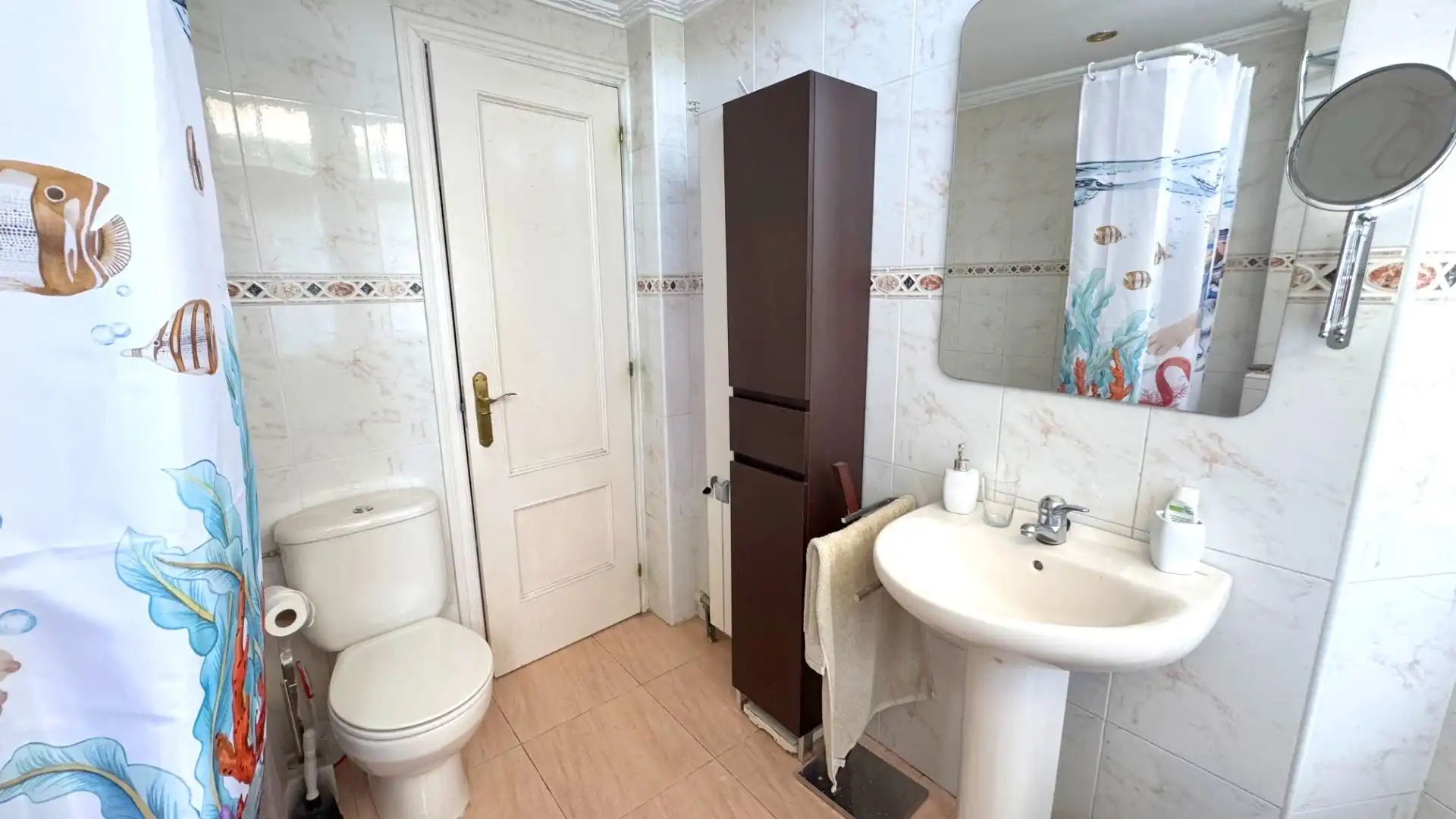 Bathroom of Flat for sale in Piélagos  with Heating, Terrace and Furnished