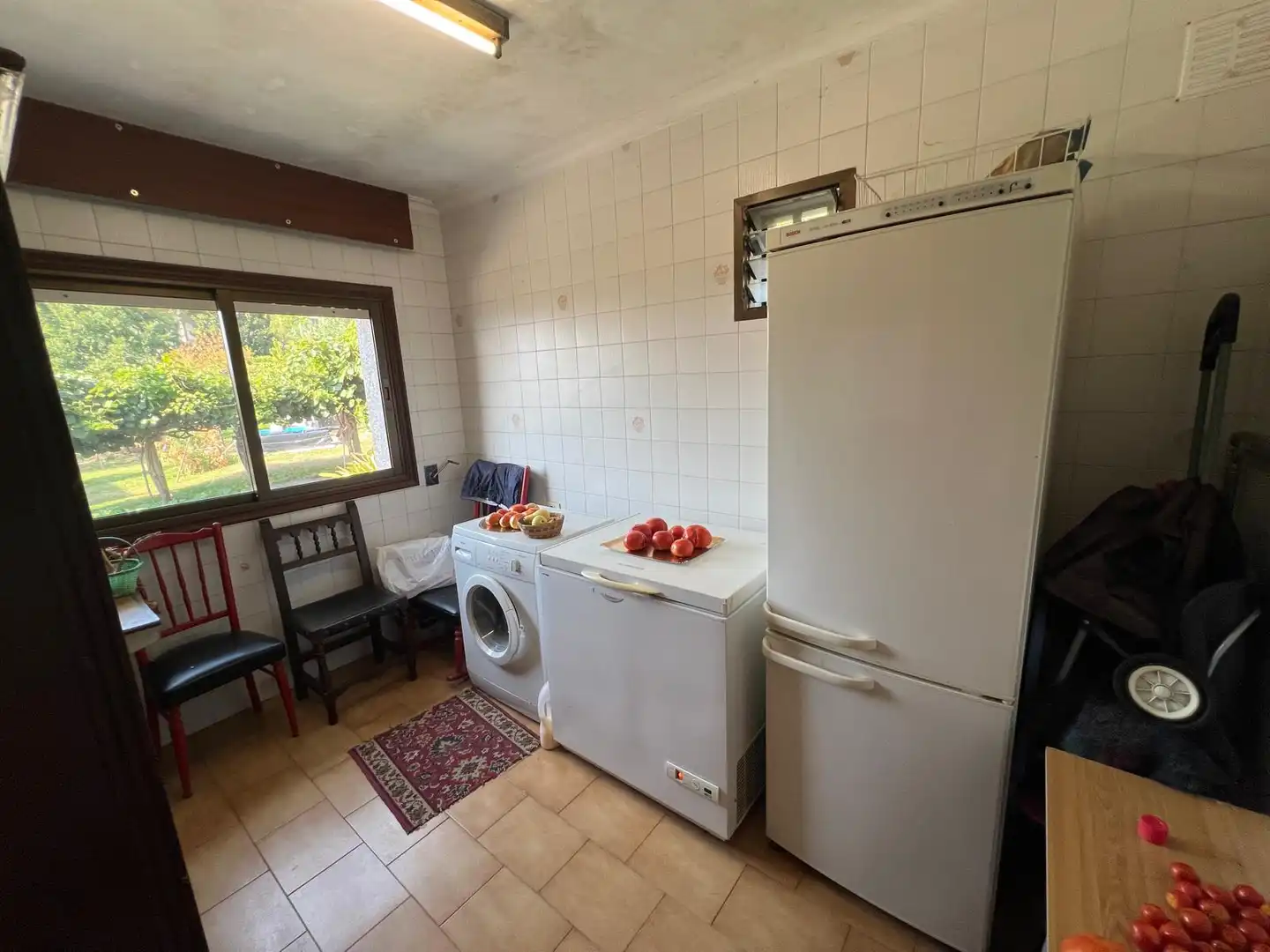 Cocina de Casa o chalet en venta en As Neves   con Calefacción, Jardín privado y Trastero