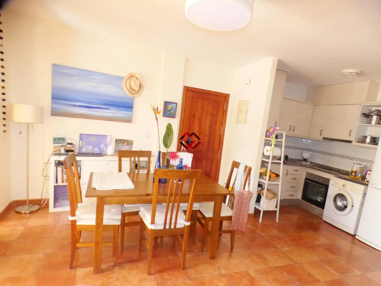 Esszimmer von Wohnungen zum Verkauf in Cartagena mit Privatgarten, Terrasse und Gemeinschaftspool