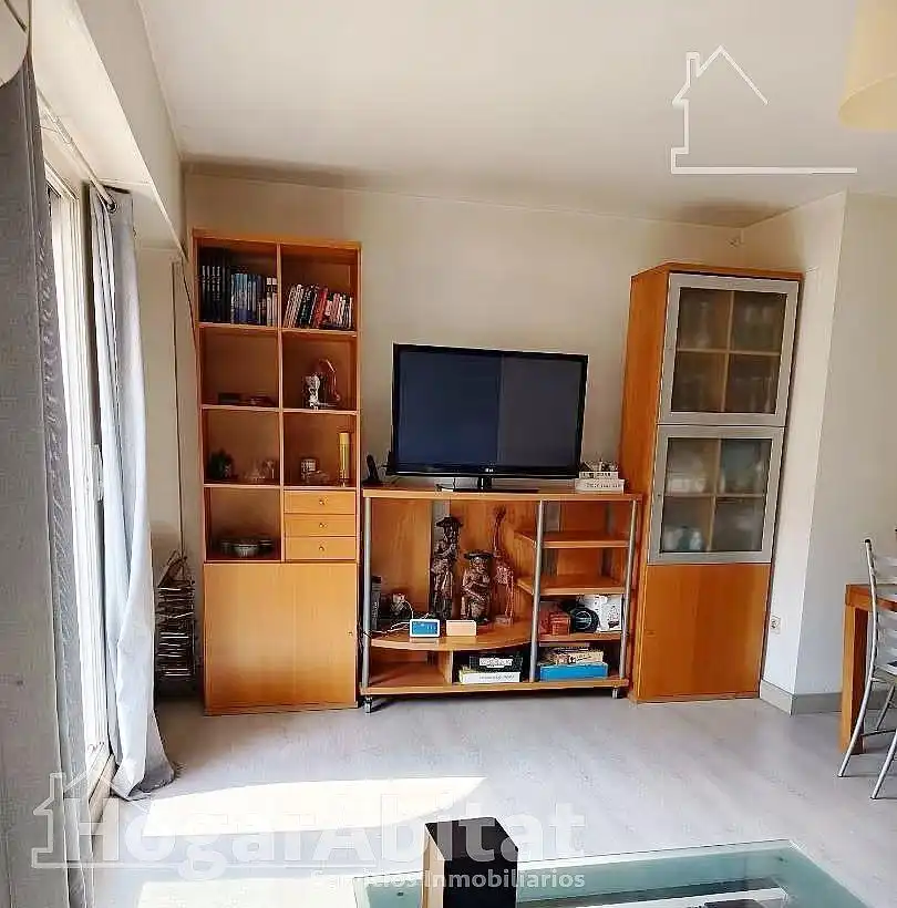 Sala de estar de Piso en venta en Dénia con Aire acondicionado