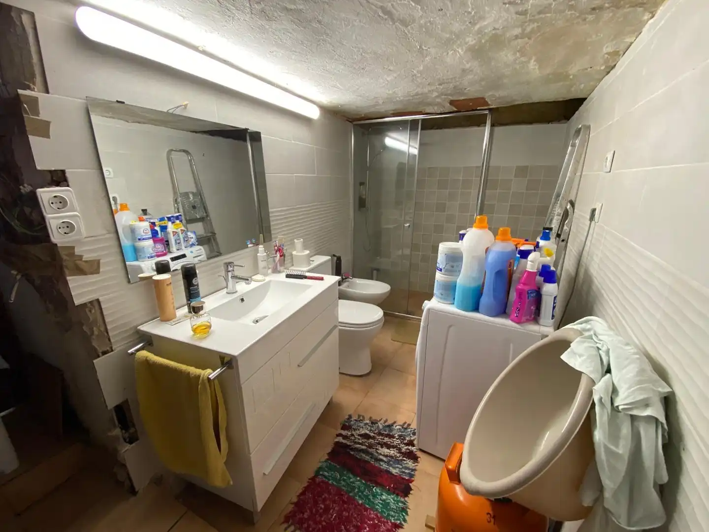 Baño de Finca rústica en venta en Anna con Terraza y Balcón