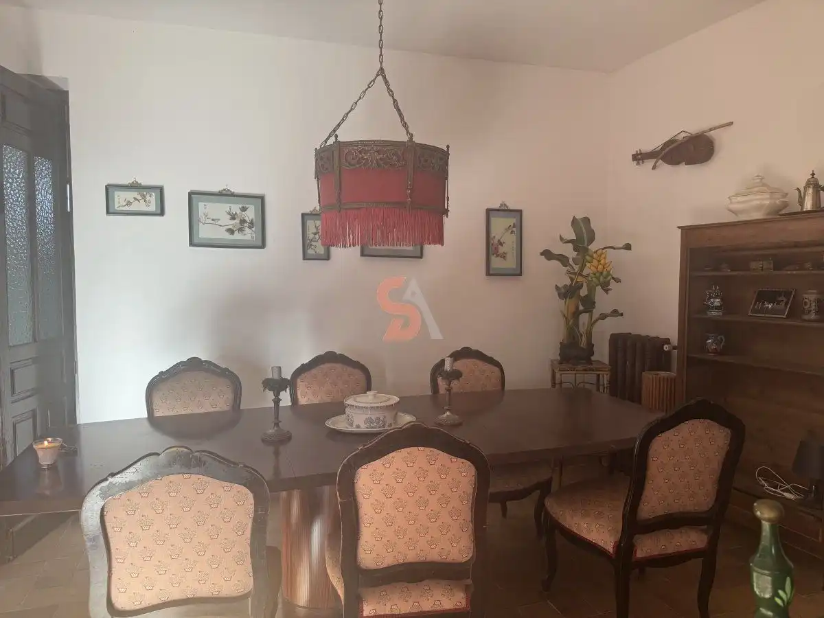 Comedor de Casa o chalet en venta en Alcazarén con Calefacción, Terraza y Trastero