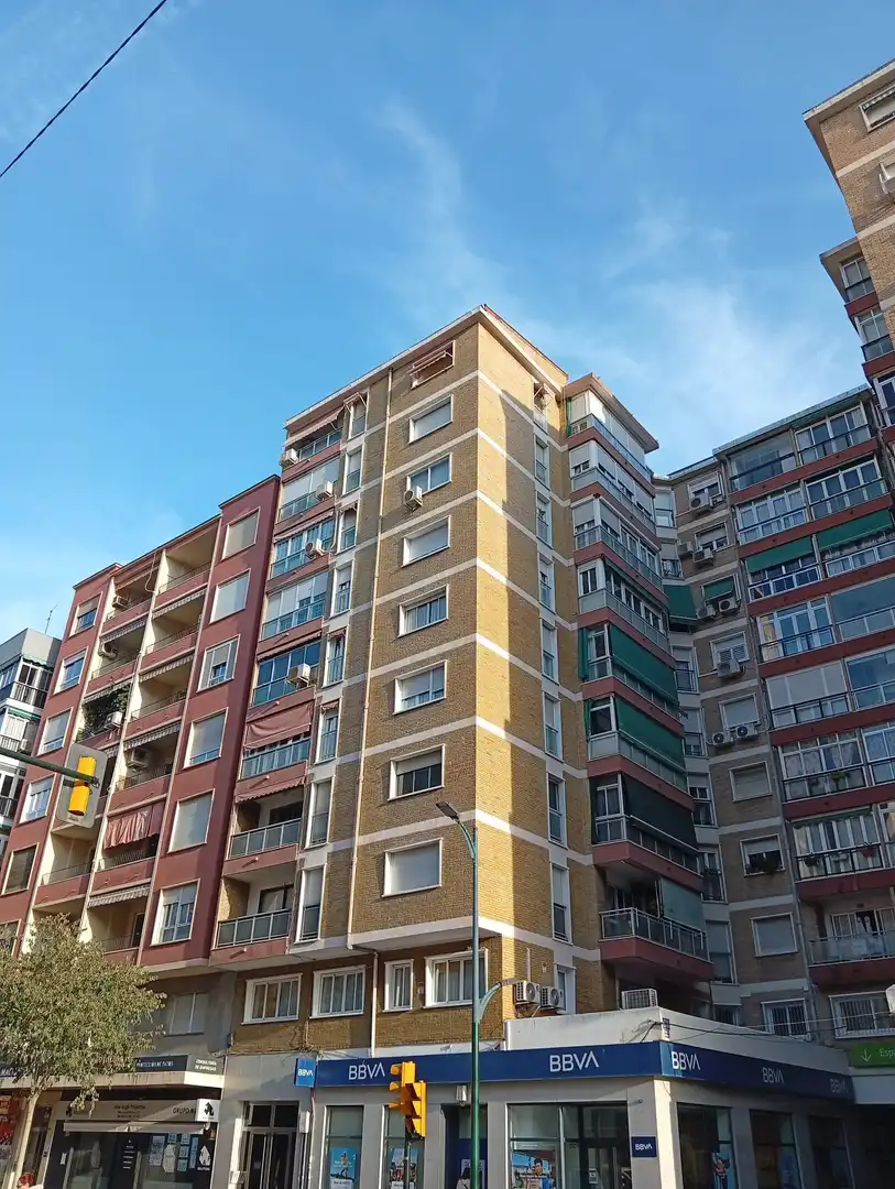 Exterior view of Flat for sale in Málaga  with Air Conditioner