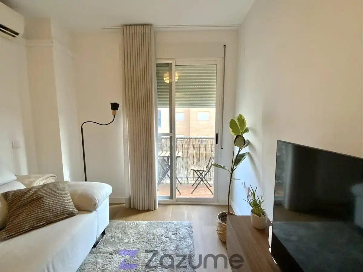 Living room of Flat for rent in Alcàsser  with Air Conditioner, Heating and Parquet flooring