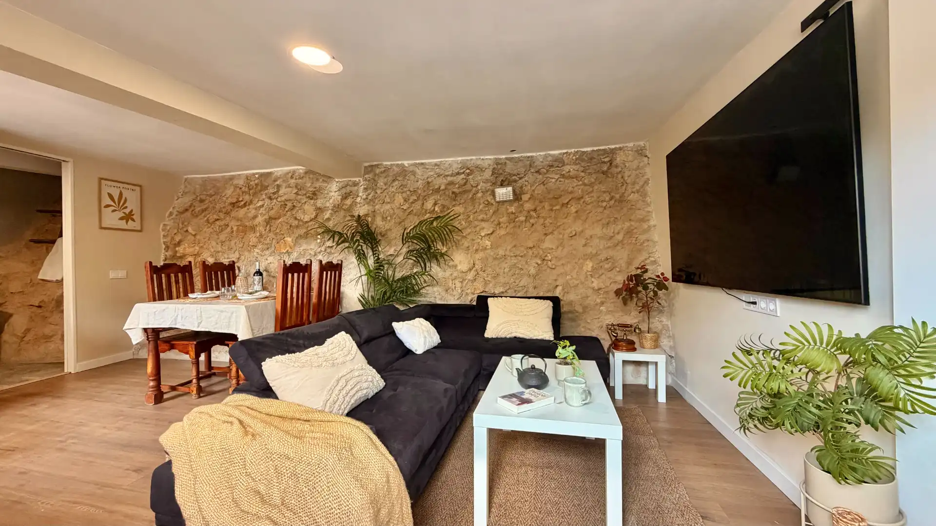 Wohnzimmer von Haus oder Chalet zum Verkauf in Tarragona mit Heizung, Privatgarten und Parkett