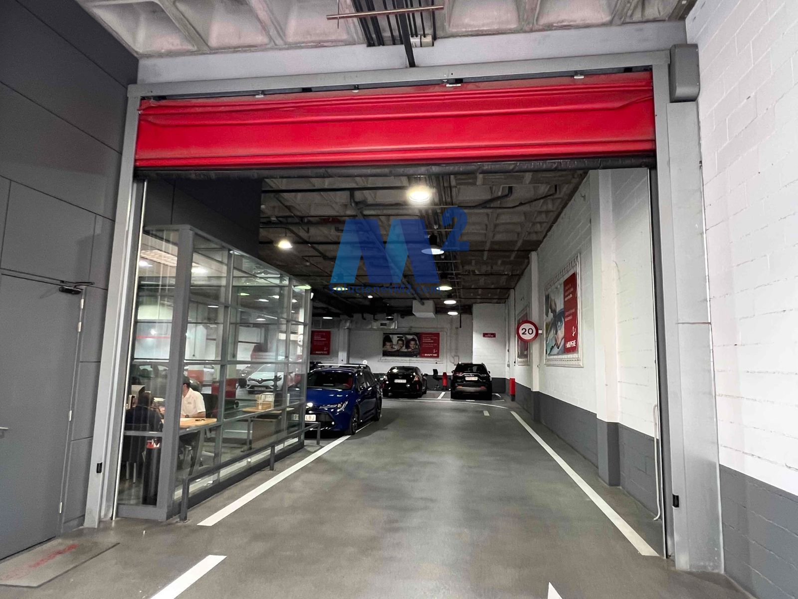 Aparcament de Nau industrial en venda en Alcobendas
