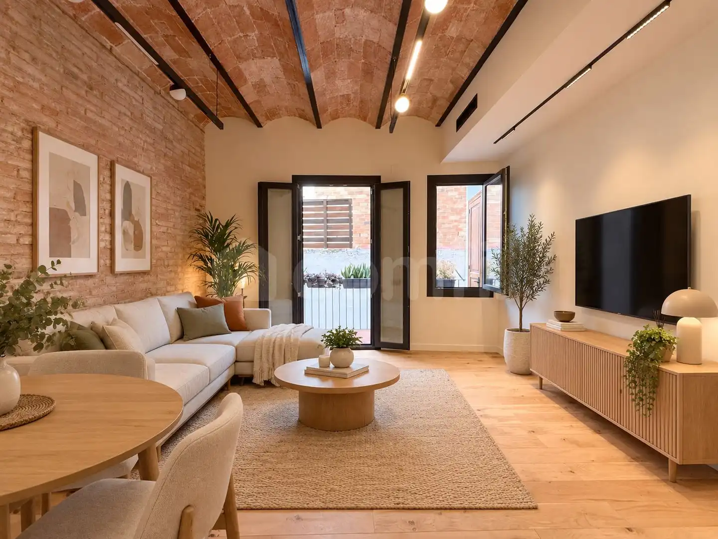 Piso con terraza en venta en Novell