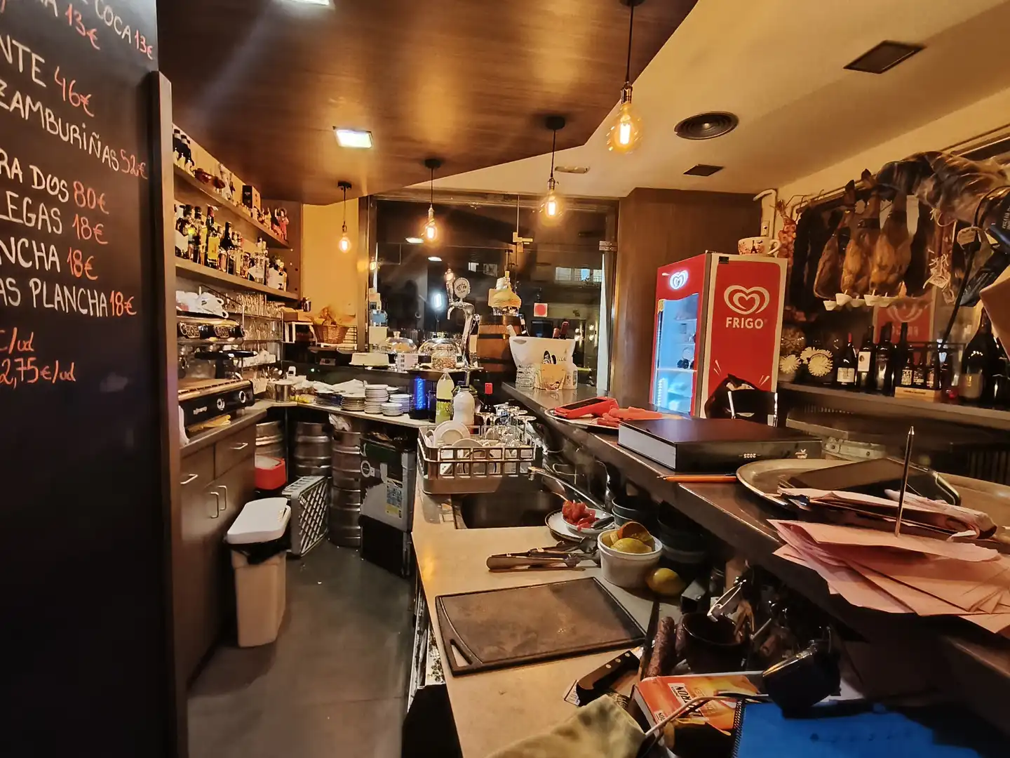 Cocina de Local en traspaso en Barcelona con Aire acondicionado, Terraza y Amueblado