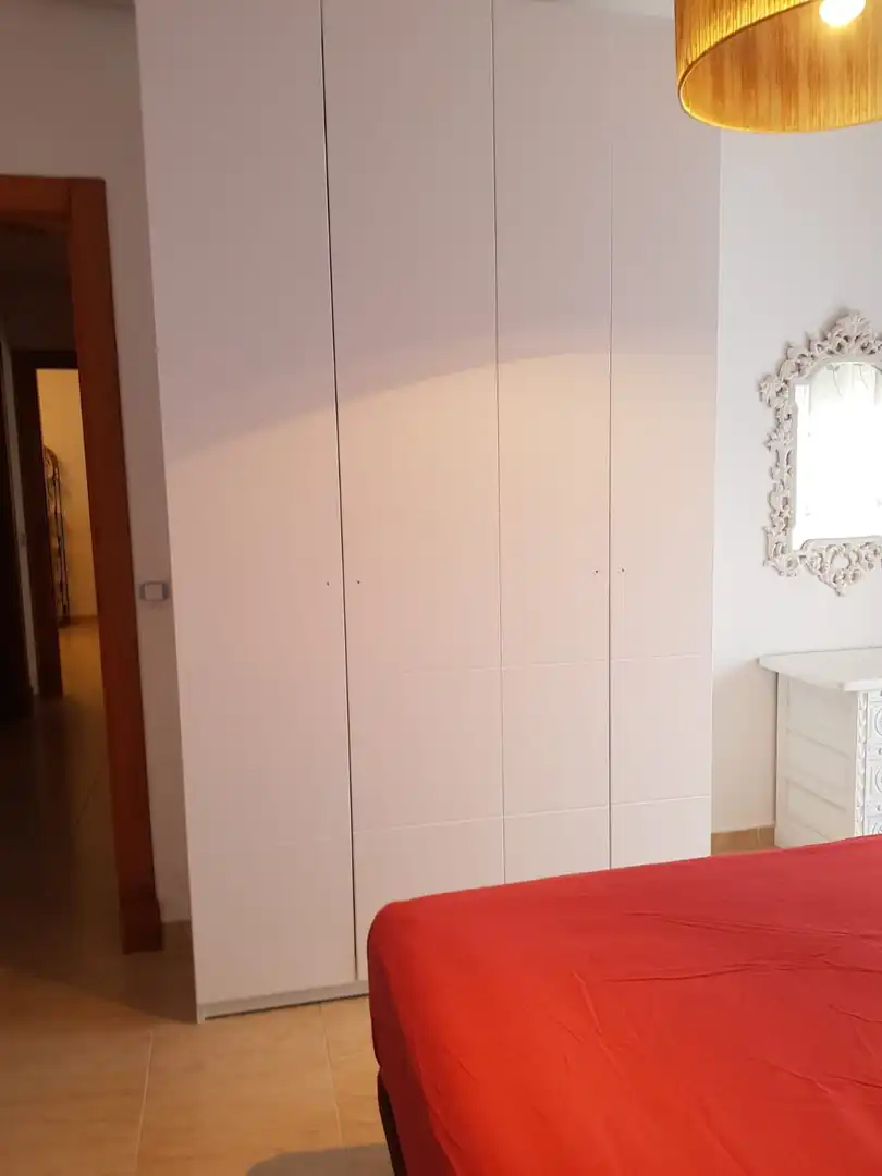 Bedroom of Flat for rent in Roquetas de Mar  with Air Conditioner, Heating and Furnished