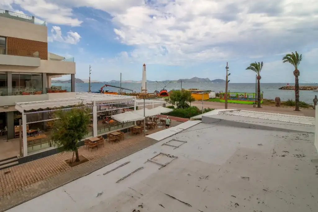 Terrasse von Wohnungen zum Verkauf in Santa Margalida