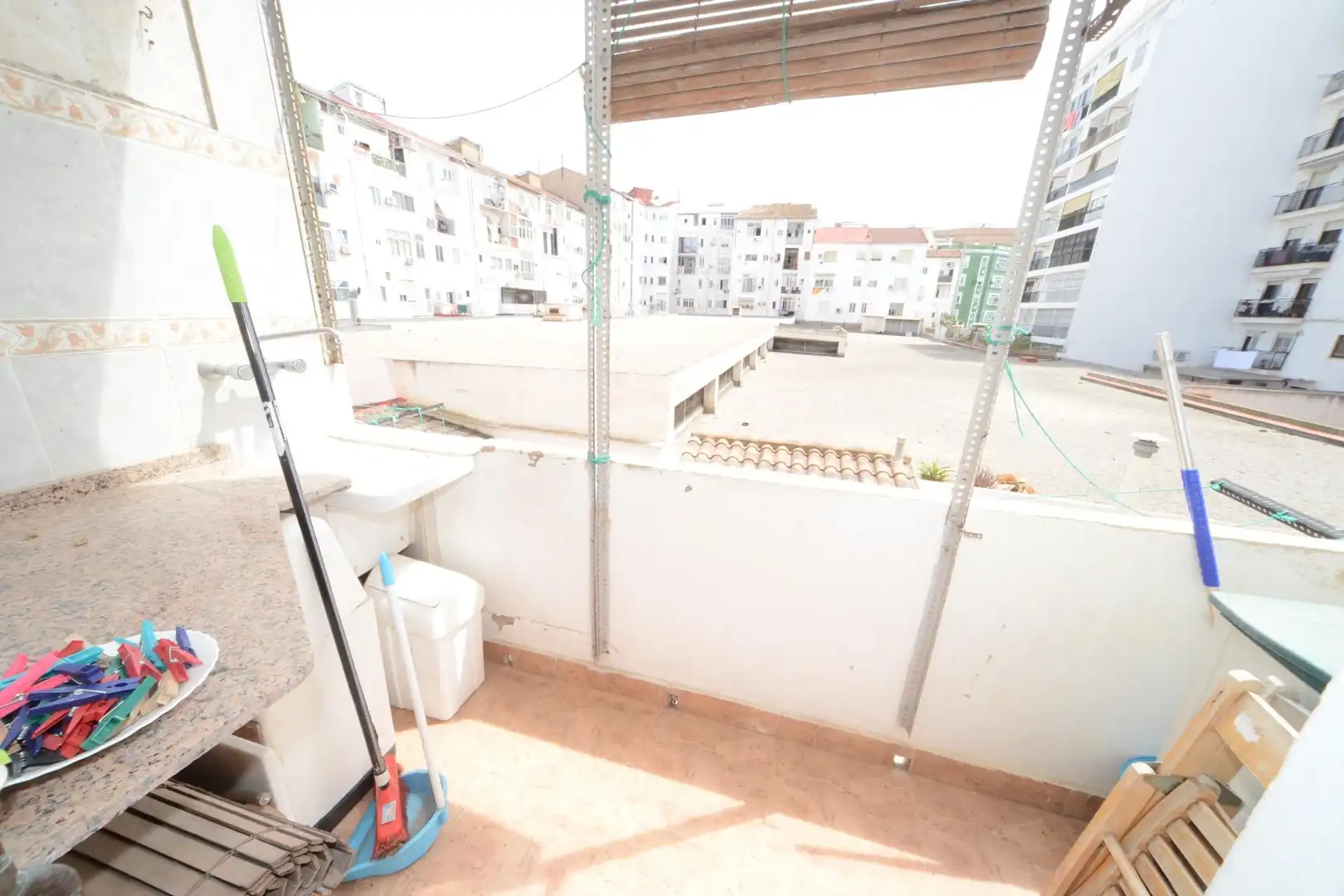 Terrassa de Pis de lloguer en Valencia amb Calefacció, Moblat i Balcó