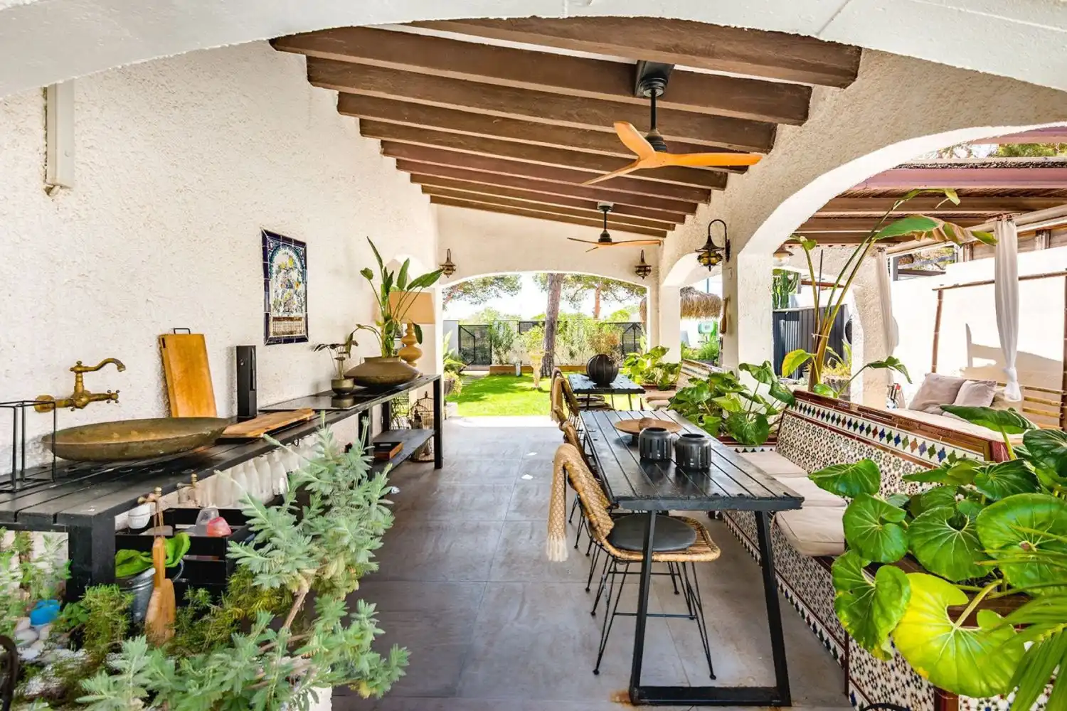 Terraza de Casa adosada en venta en Orihuela con Jardín privado, Terraza y Trastero