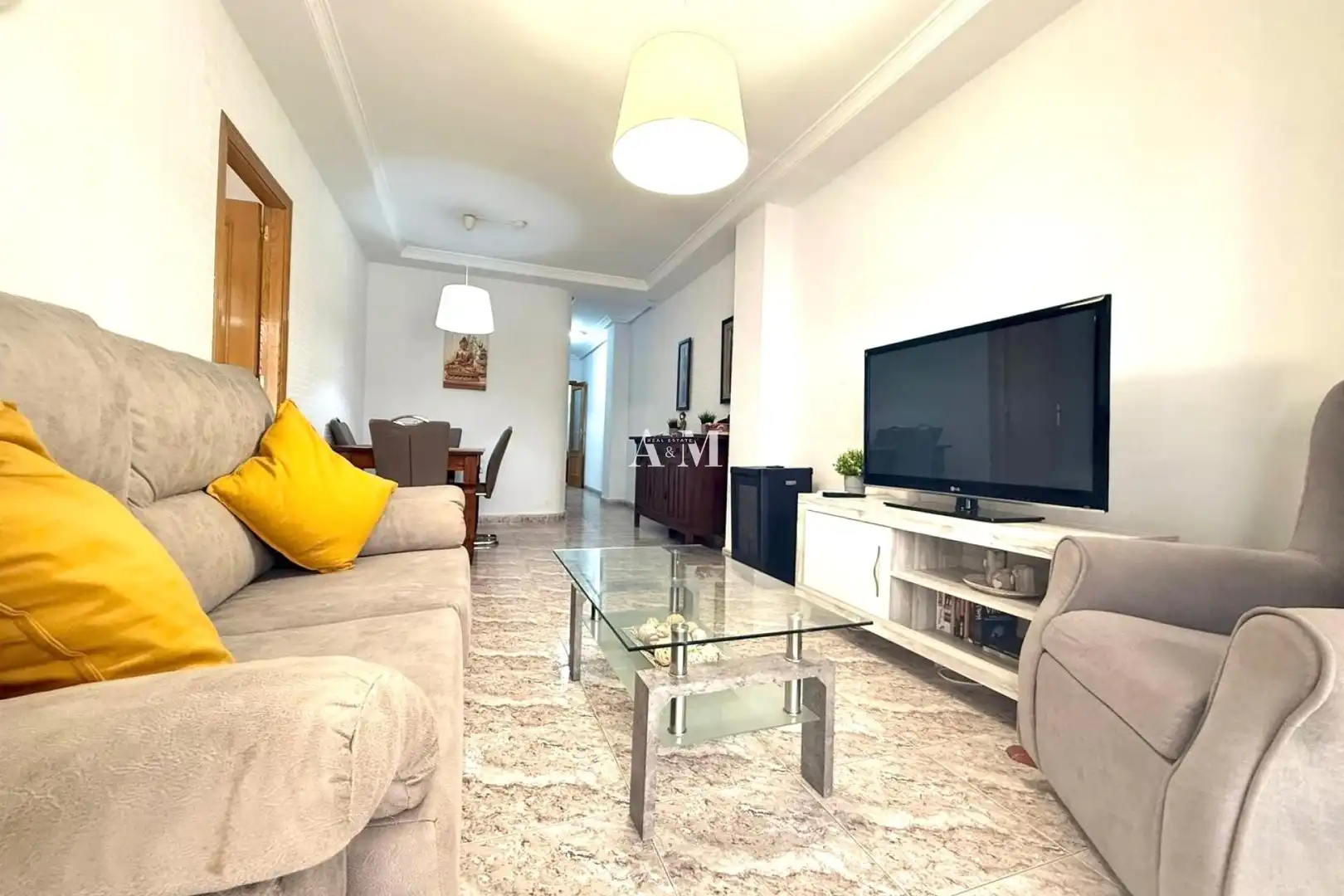 Living room of Flat for rent in Playa del Cura
