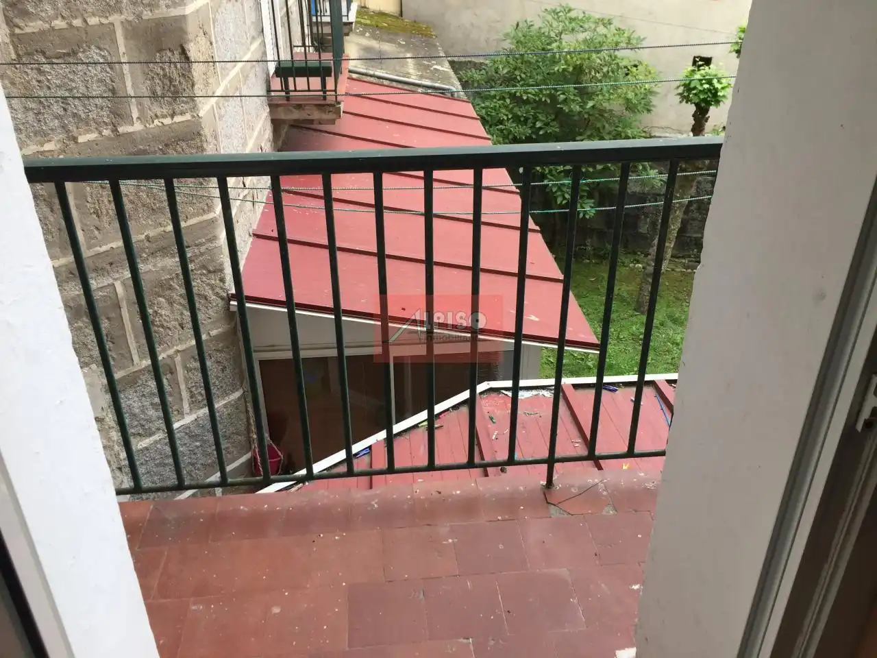 Terraza de Piso de alquiler en Ourense Capital  con Calefacción, Amueblado y Balcón