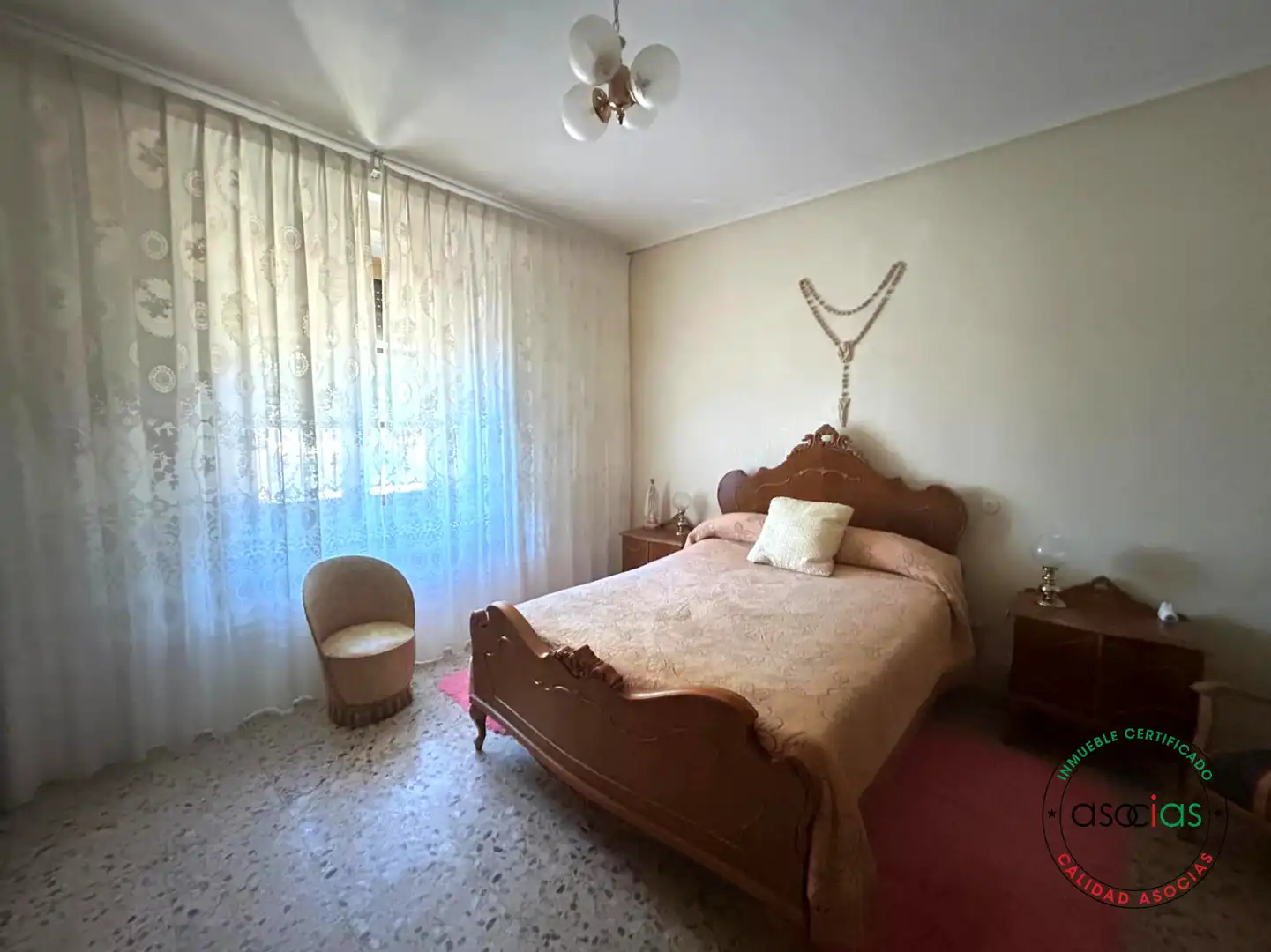 Habitación de Casa o chalet en venta en Santervás de Campos con Jardín privado y Amueblado