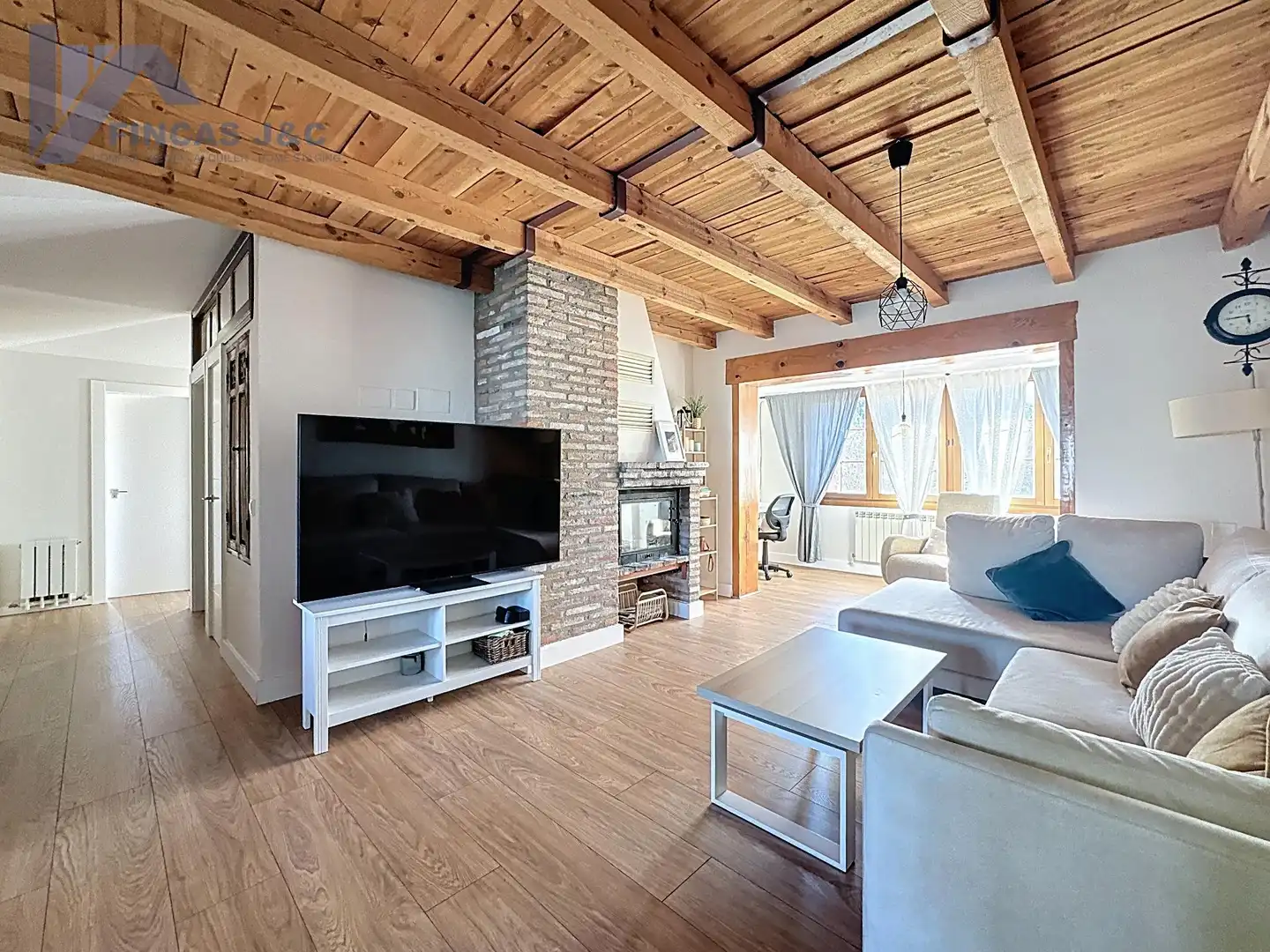 Sala de estar de Casa o chalet en venta en La Muela