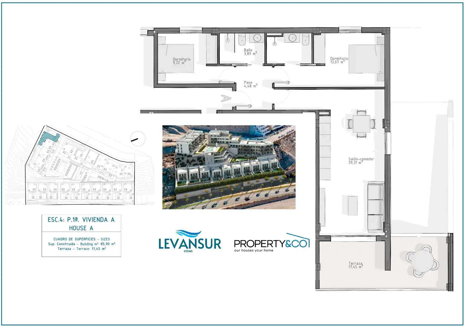Apartament amb terrassa en venda a El Hornillo, imagen 2