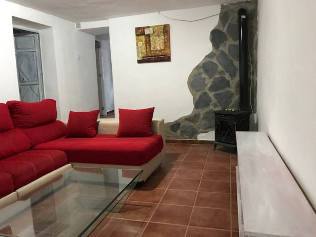 Living room of House or chalet for sale in Benalauría  with Terrace and Furnished