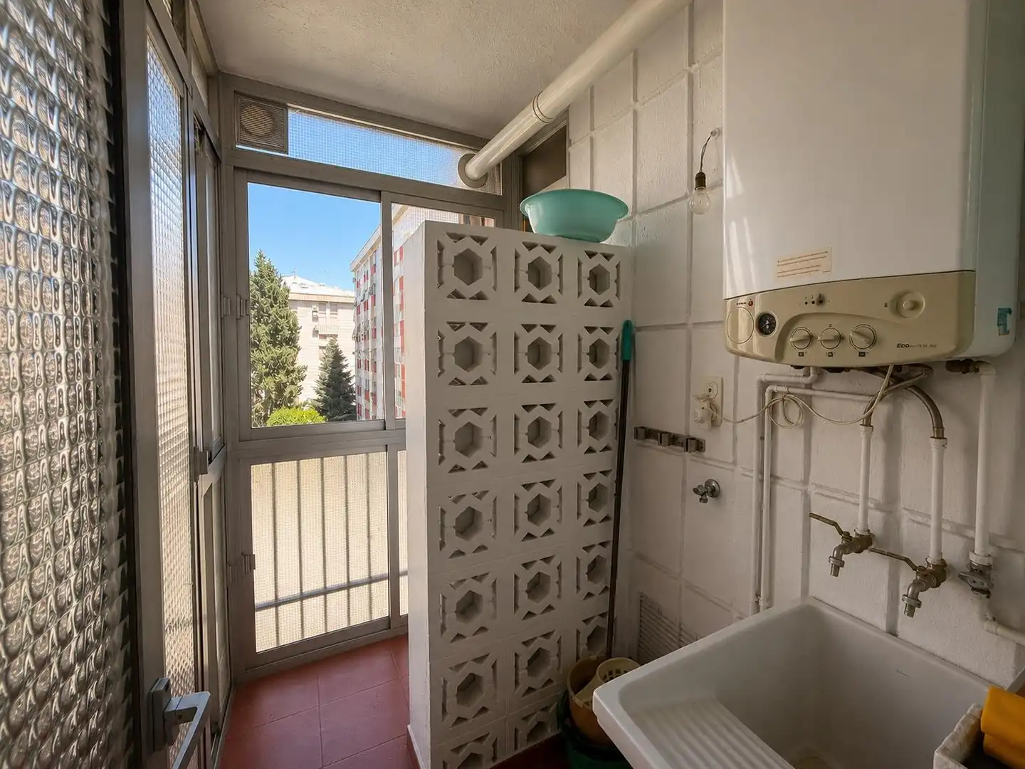 Balcony of Flat for sale in Granada