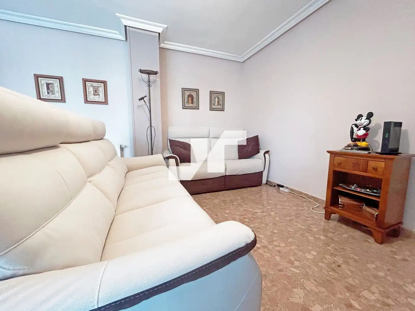 Sala d'estar de Àtic en venda en Vila-real amb Calefacció, Terrassa i Traster