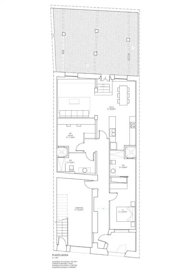 Ground floor for sale in Argentona  with Private garden