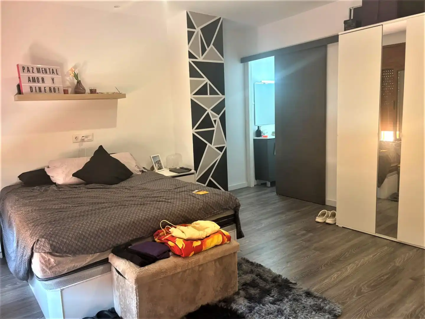 Habitación de Casa adosada para compartir en Terrassa con Aire acondicionado, Calefacción y Terraza