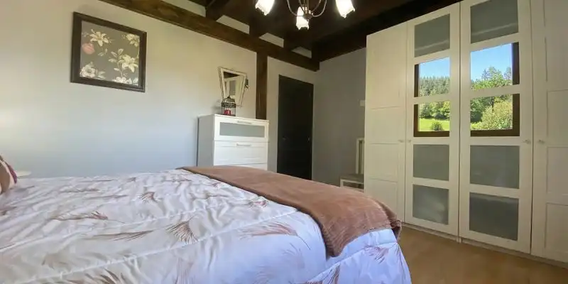 Dormitori de Casa o xalet en venda en Entrambasaguas amb Jardí privat, Terrassa i Traster