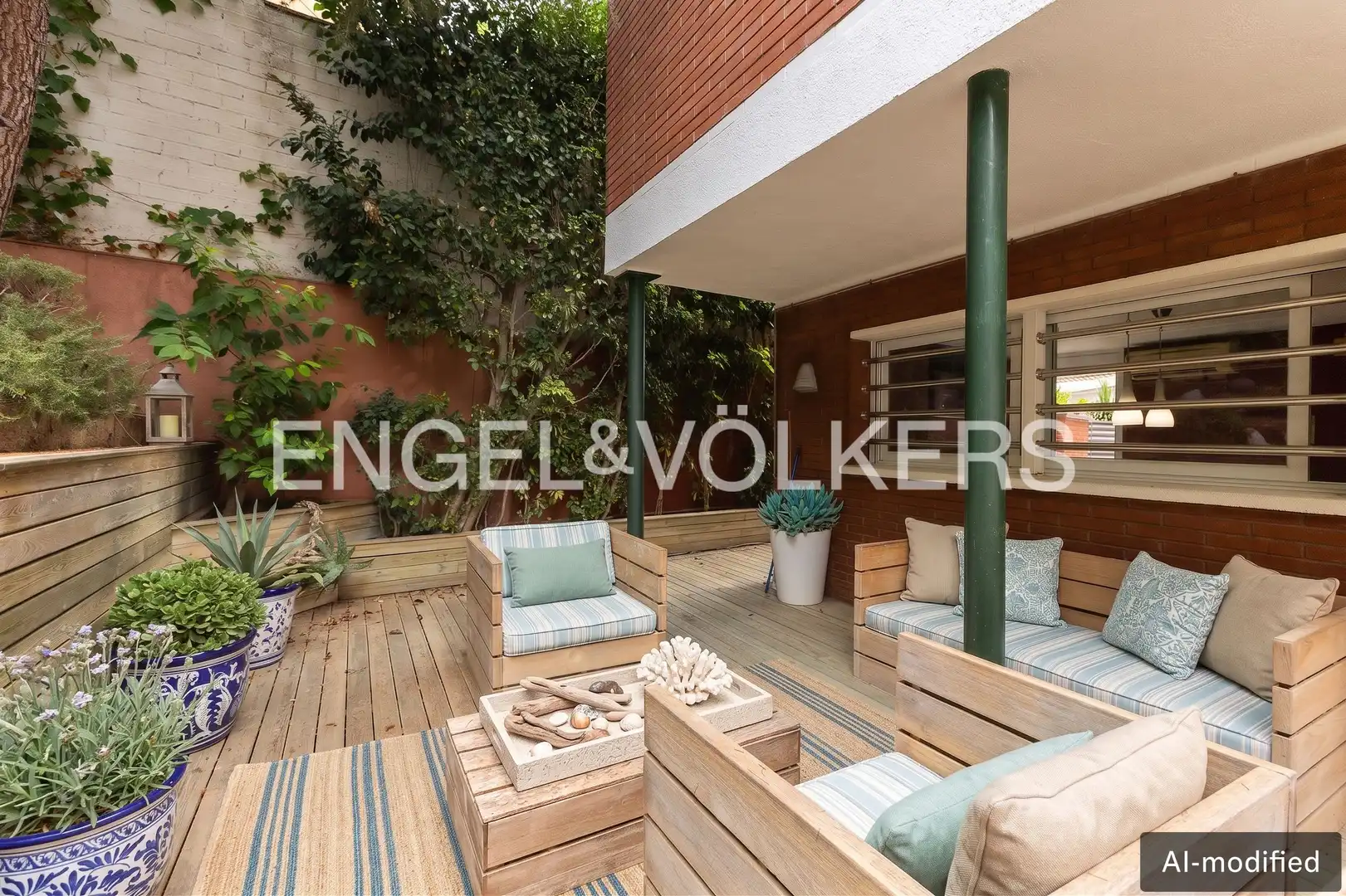 Terrassa de Casa o xalet en venda en El Masnou amb Aire condicionat, Calefacció i Jardí privat