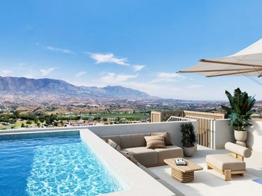 Dúplex con piscina en venta en Mijas pueblo