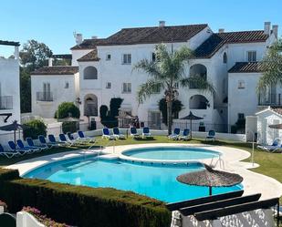 Exterior view of Apartment for sale in Estepona  with Air Conditioner, Heating and Terrace