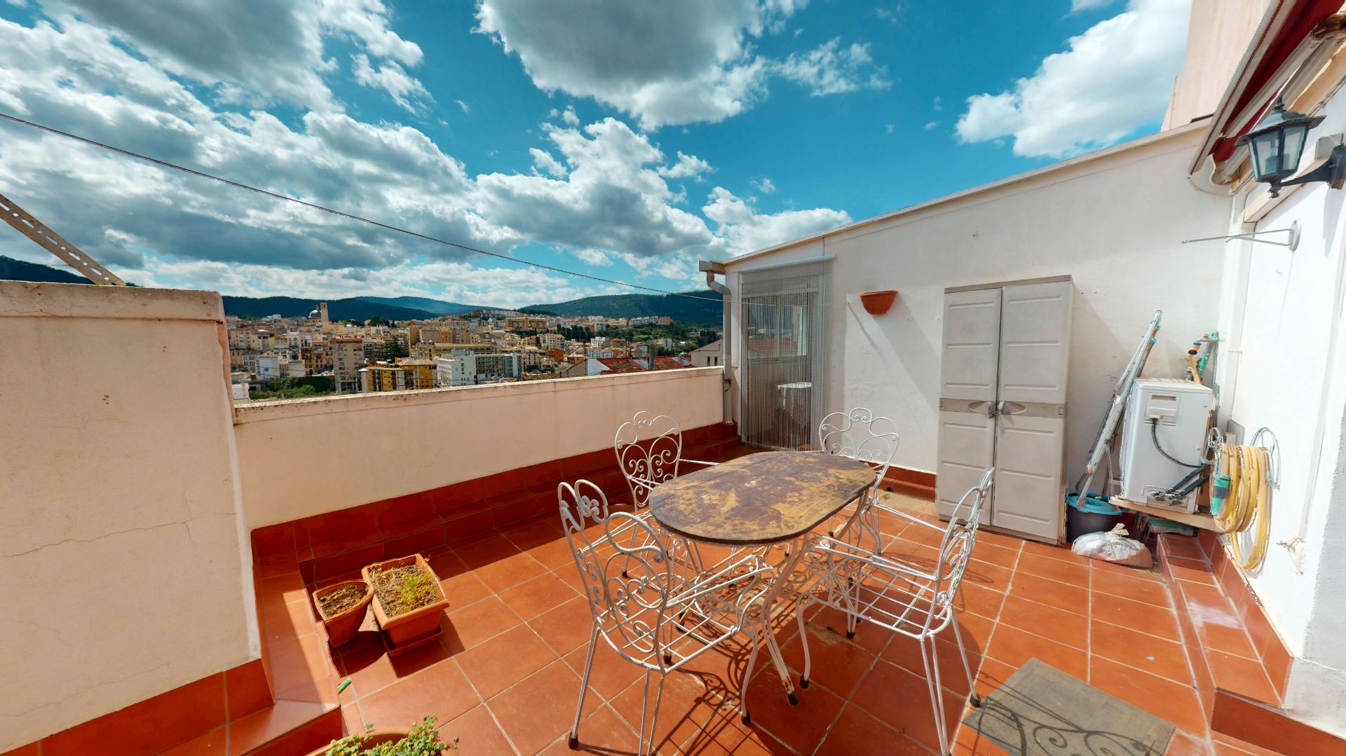 Terrace of Attic for sale in Alcoy / Alcoi  with Air Conditioner, Terrace and Storage room