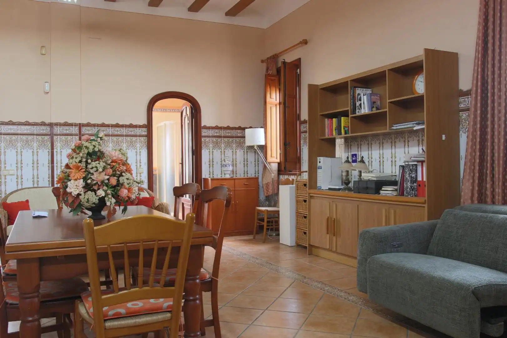 Sala d'estar de Casa o xalet en venda en Alboraya amb Terrassa, Traster i Piscina