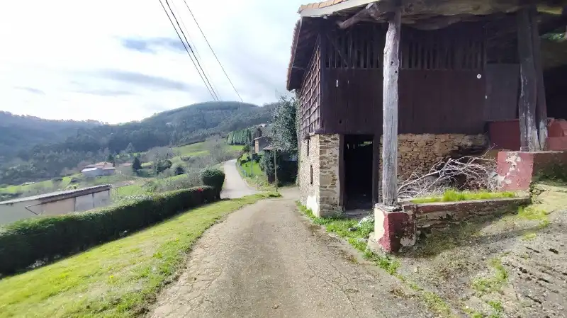 Vista exterior de Casa adosada en venda en Cudillero