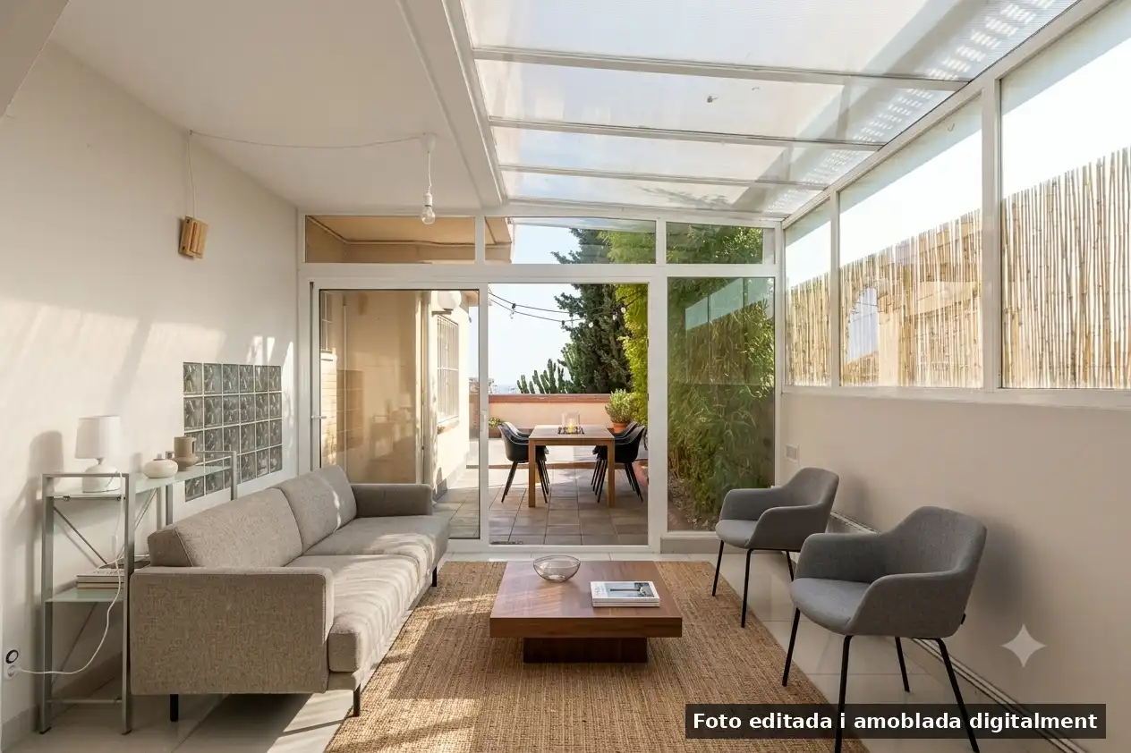 Terrassa de Casa o xalet en venda en Barcelona amb Aire condicionat, Calefacció i Terrassa