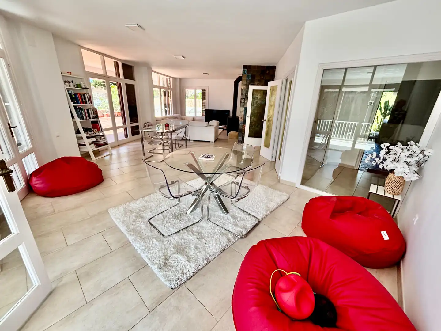 Sala d'estar de Casa o xalet en venda en Alicante / Alacant amb Jardí privat, Terrassa i Traster