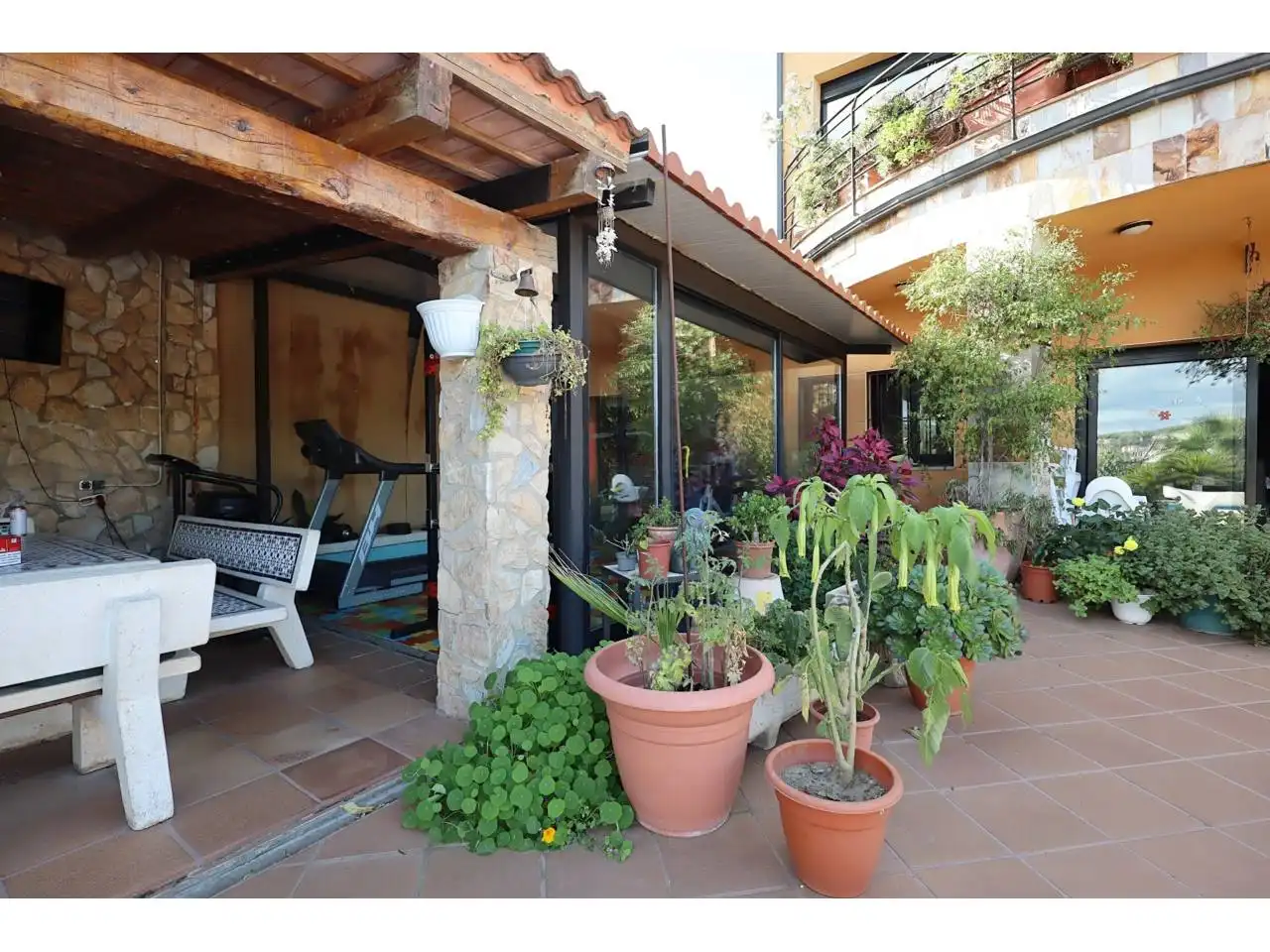 Terrassa de Casa o xalet en venda en Lloret de Mar amb Aire condicionat, Calefacció i Jardí privat