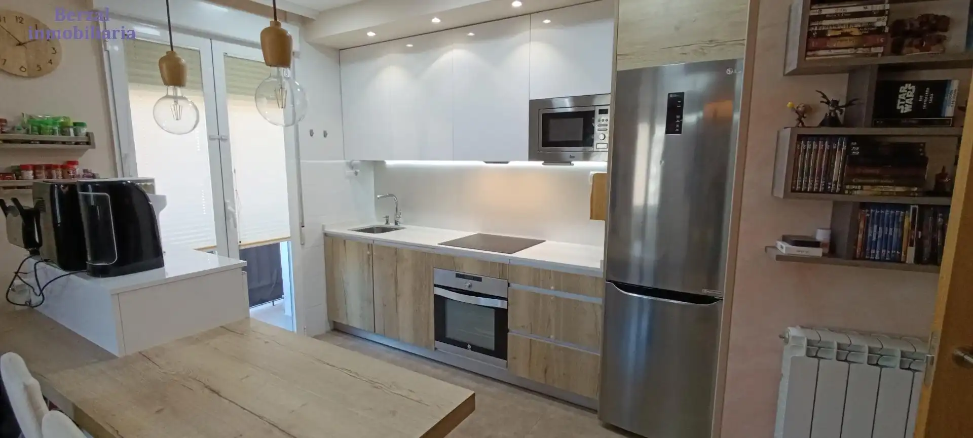 Küche von Wohnung zum Verkauf in  Logroño mit Klimaanlage, Heizung und Terrasse