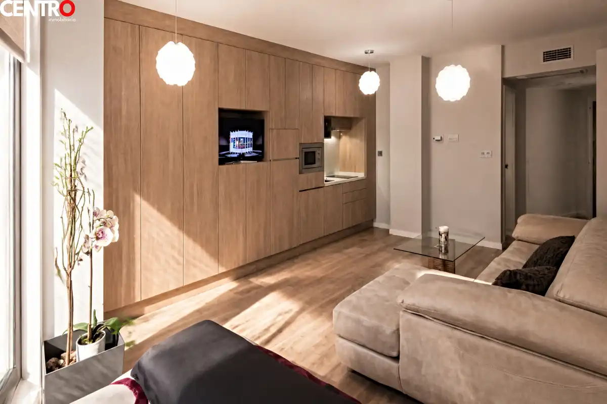 Wohnzimmer von Wohnung zum Verkauf in Granada mit Klimaanlage, Heizung und Privatgarten