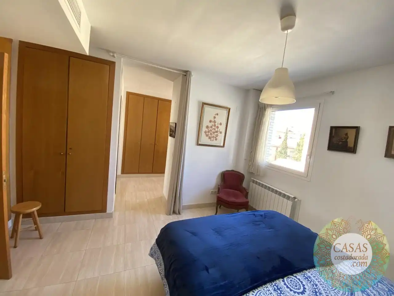 Schlafzimmer von Dachboden zum Verkauf in L'Ametlla de Mar  mit Klimaanlage und Abstellraum