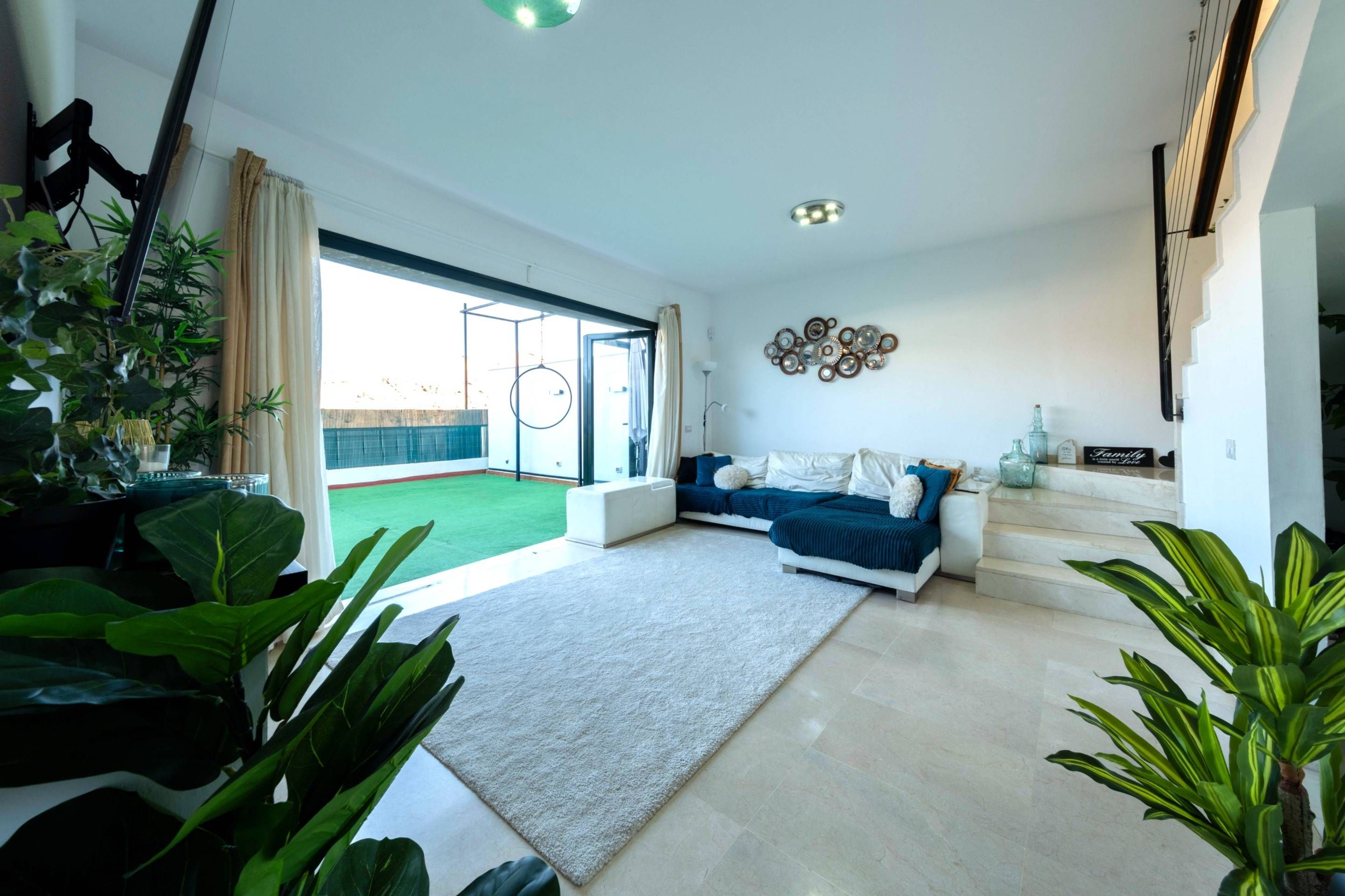 Sala de estar de Casa adosada en venta en Mogán con Jardín privado, Terraza y Trastero