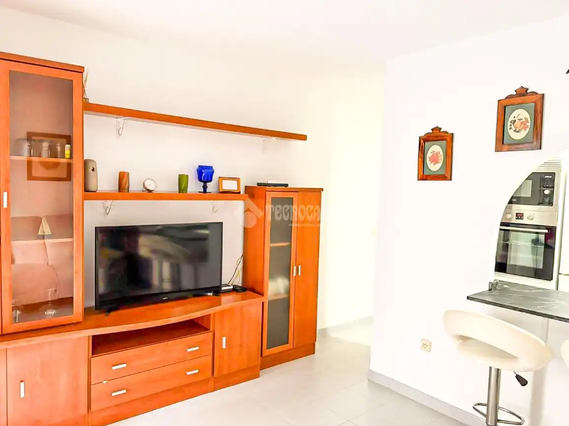 Living room of Flat for sale in Garrucha  with Air Conditioner