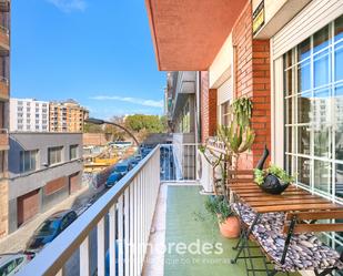 Balcony of Flat for sale in  Barcelona Capital  with Air Conditioner, Heating and Terrace