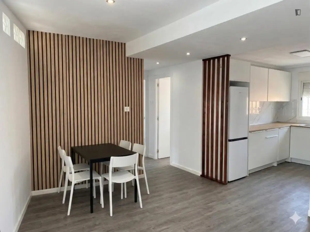 Comedor de Apartamento para compartir en Murcia con Aire acondicionado, Calefacción y Amueblado