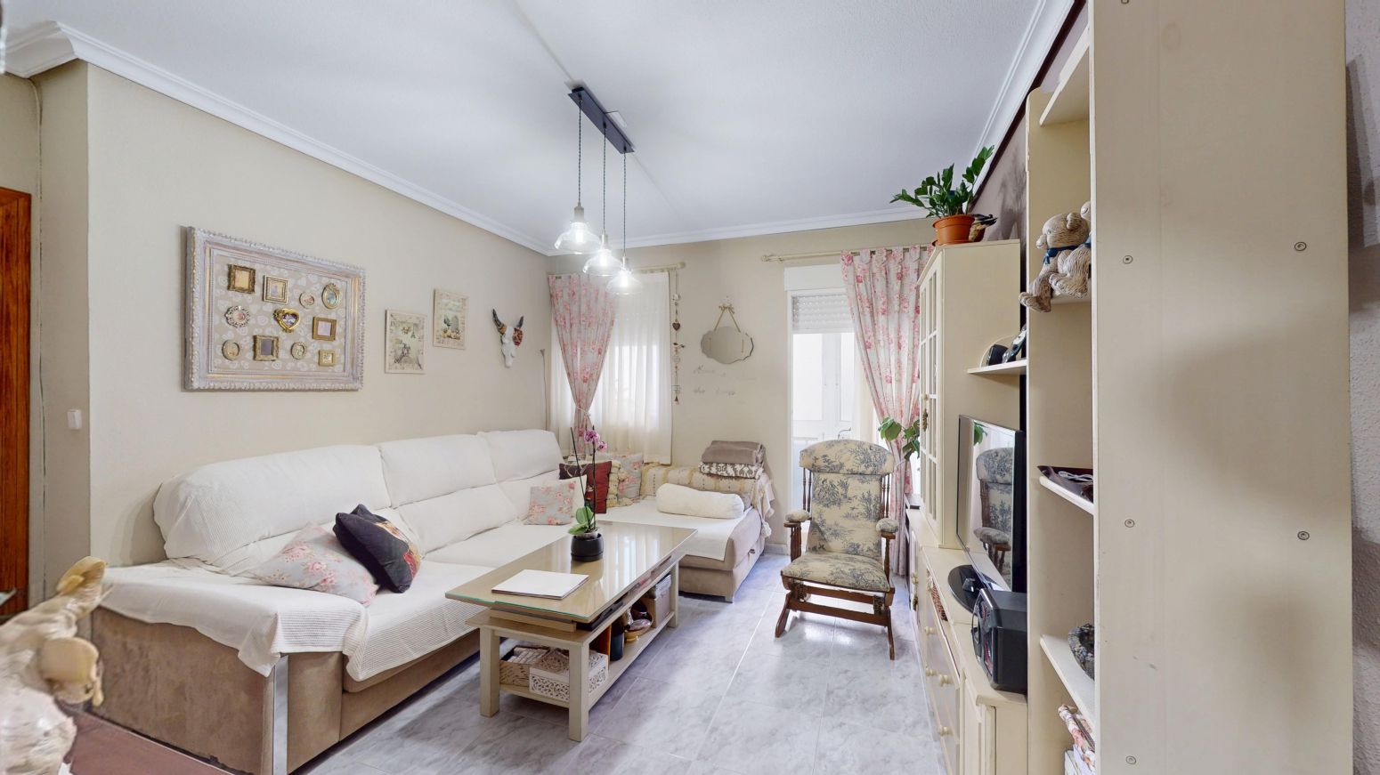 Sala de estar de Piso en venta en Cartagena con Calefacción y Balcón