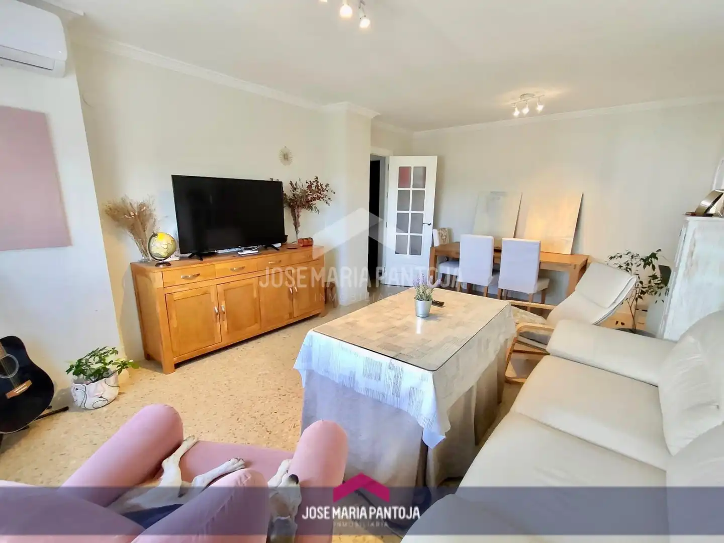 Sala de estar de Piso en venta en Jerez de la Frontera con Aire acondicionado, Terraza y Trastero