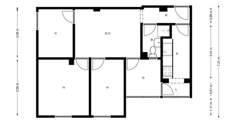 Foto 5 de Piso de alquiler en Casco Histórico de Vallecas,  Madrid Capital