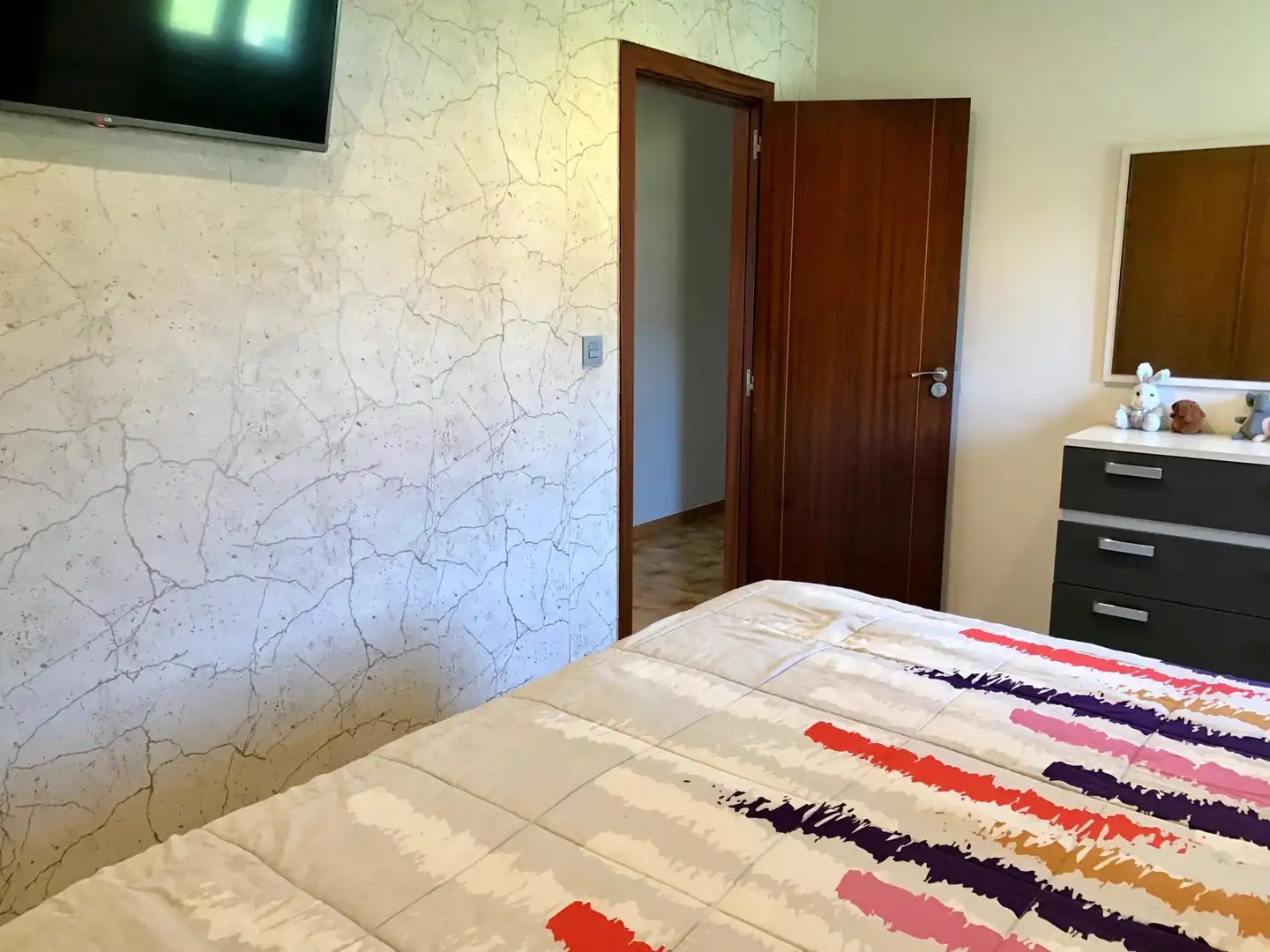 Dormitori de Casa o xalet en venda en Porto do Son amb Calefacció, Terrassa i Balcó