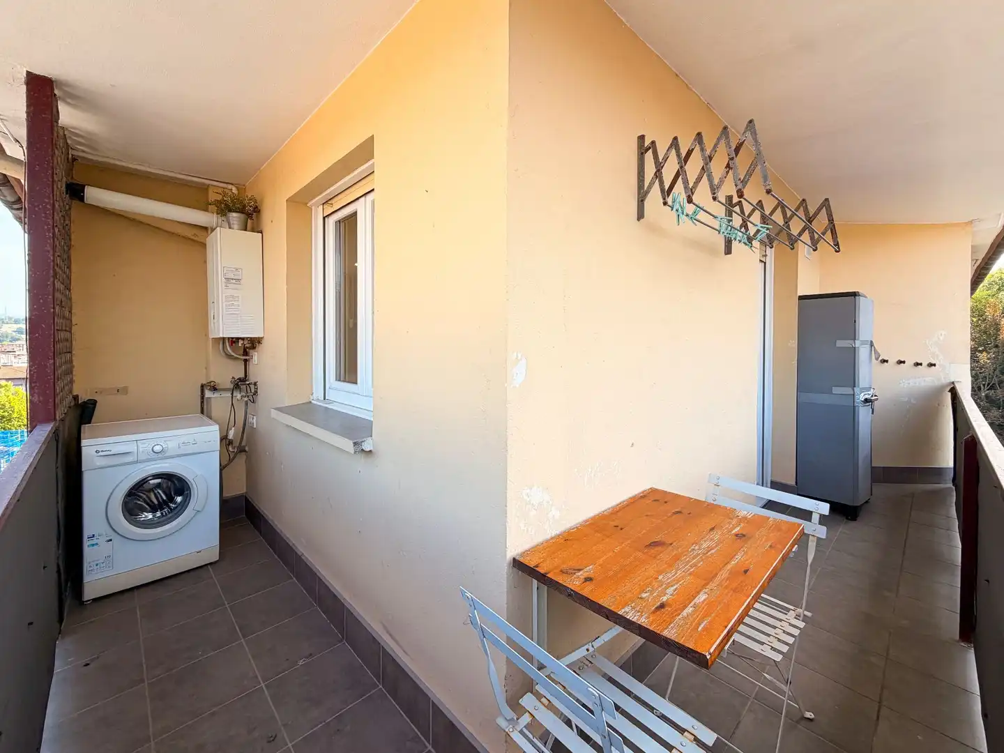 Balcony of Flat for sale in Hernani  with Heating, Terrace and Furnished